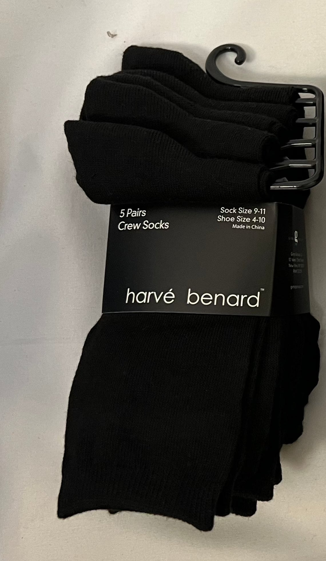 Harve Benard 5-Pair Crew Socks