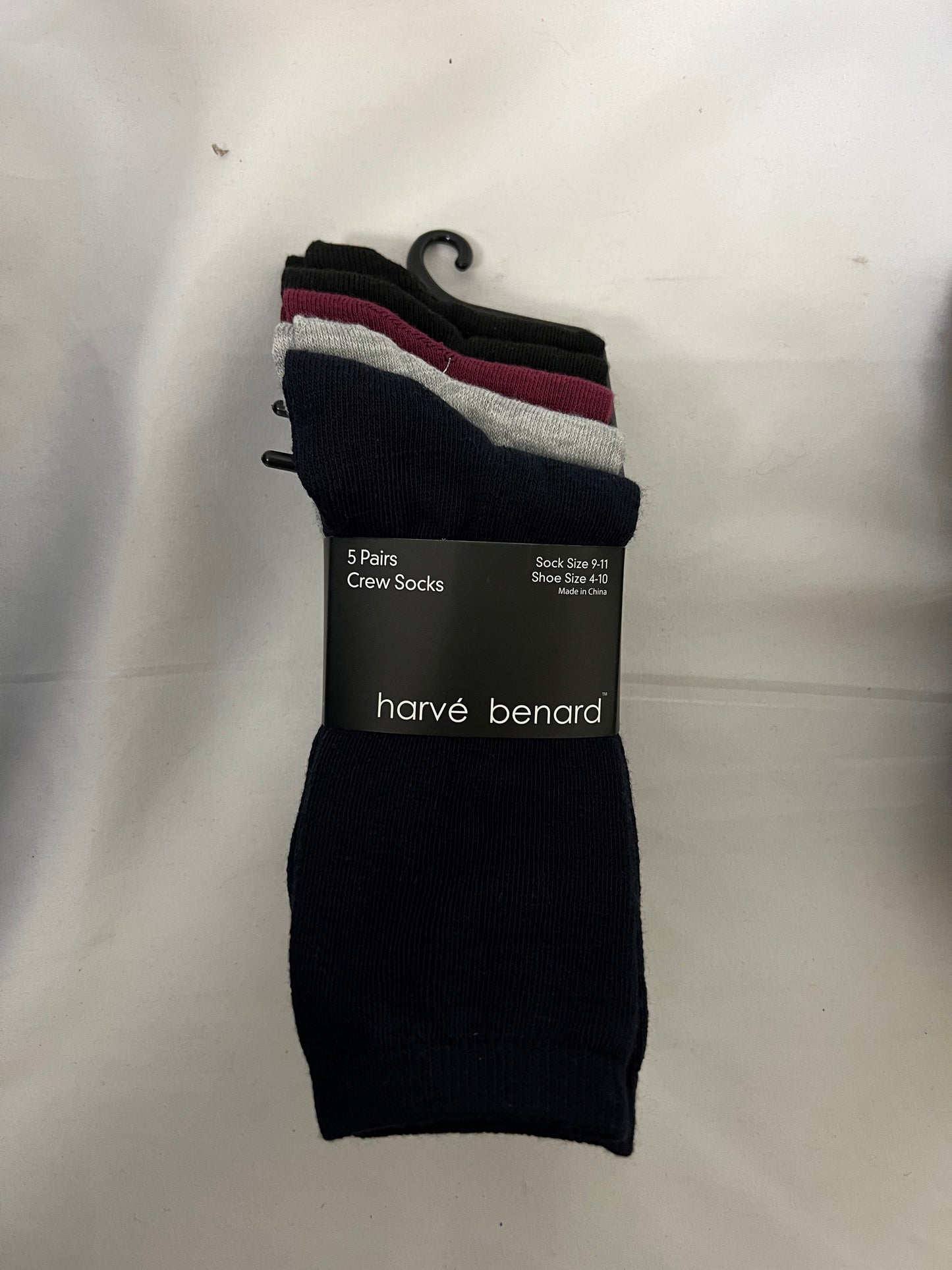 Harve Benard 5-Pair Crew Socks