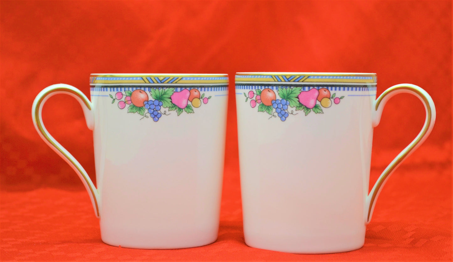 Christopher Stuart SET OF 2 Bone China Mugs