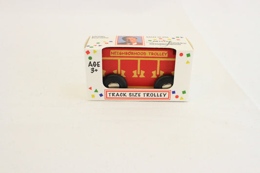 Mister Rogers Track Size Trolley