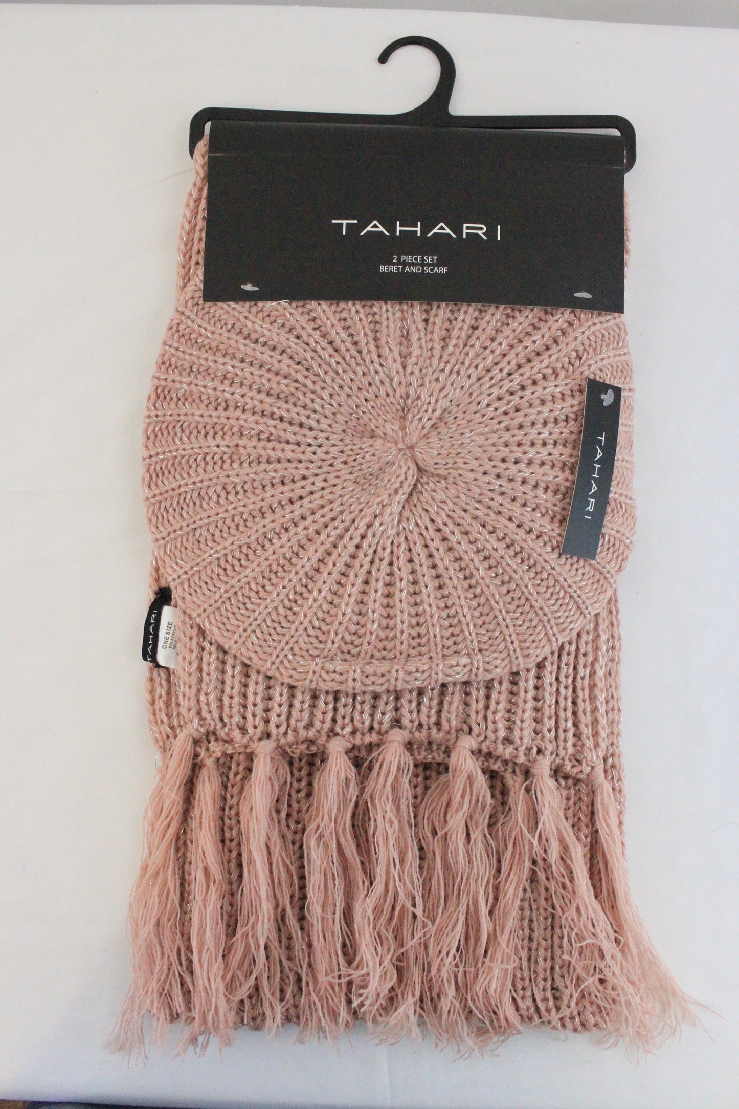 "Tahari" Beanie Scarf Set