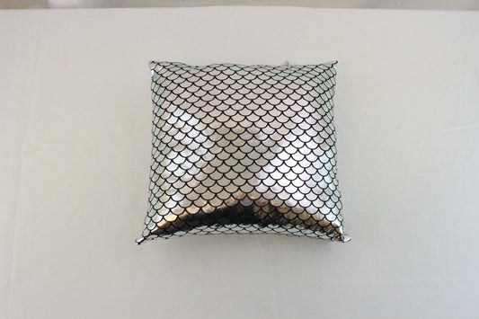 Metallic Scaled Pillow