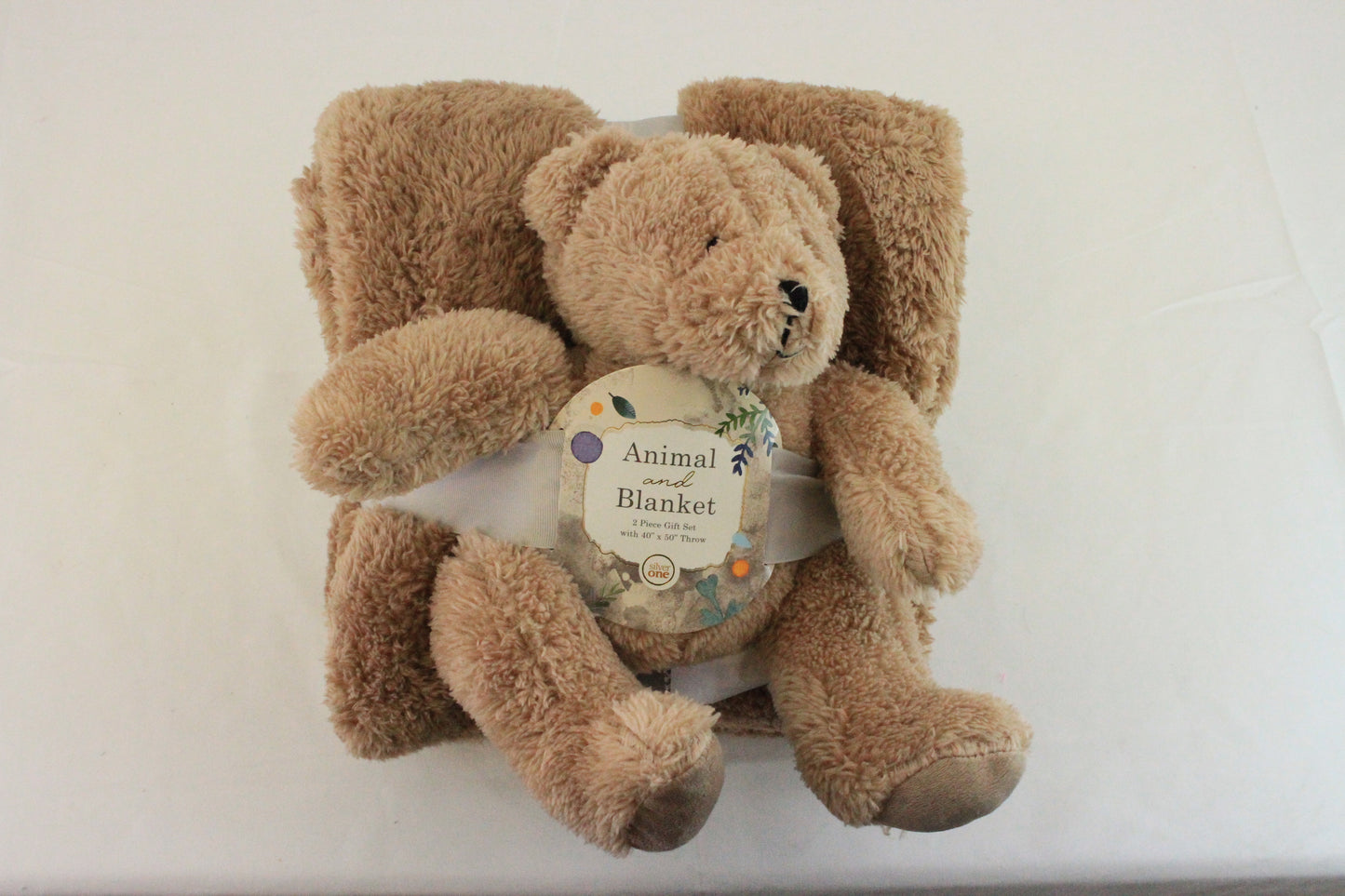 Stuffed Animal & Blanket Set