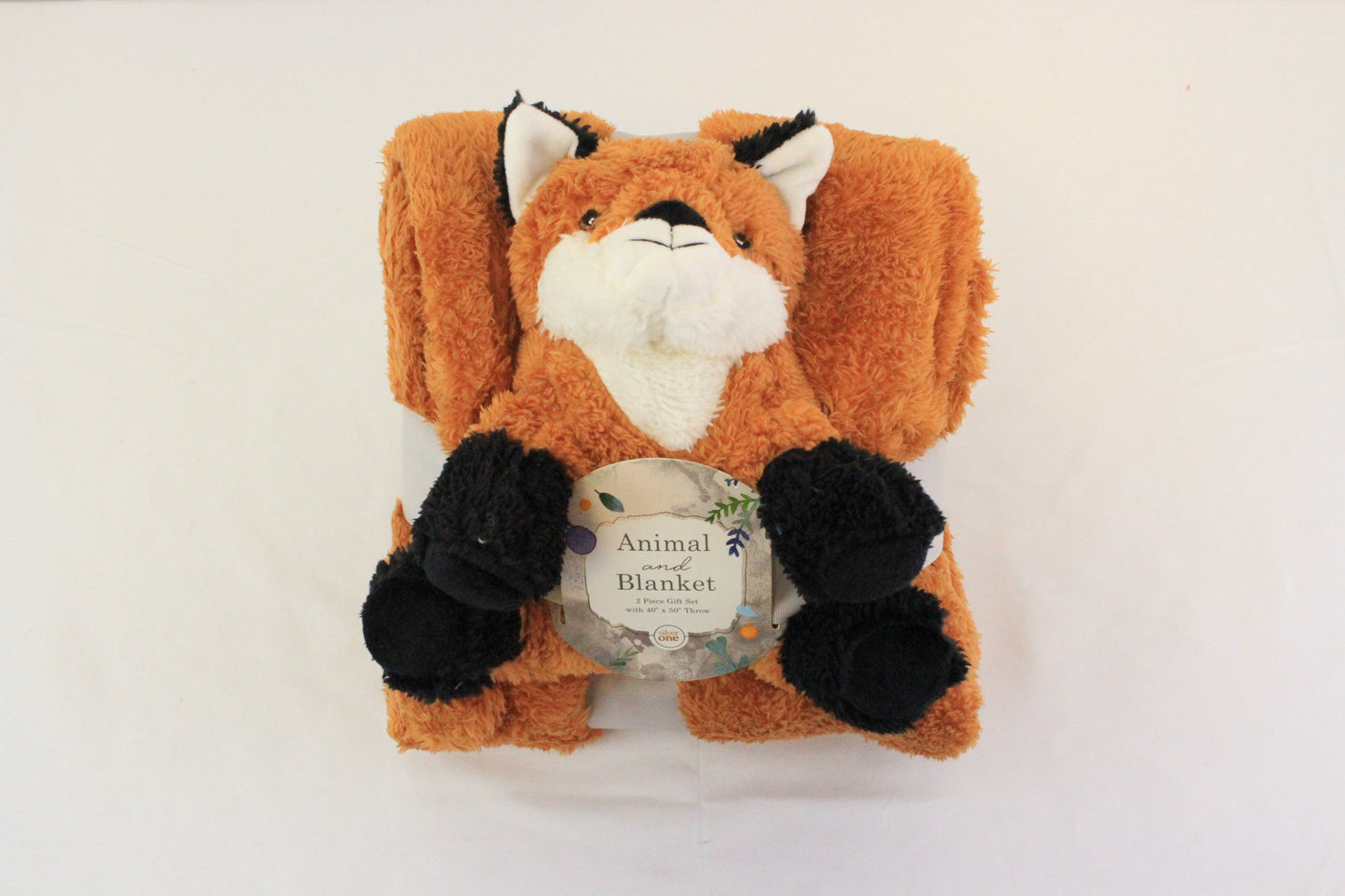 Stuffed Animal & Blanket Set