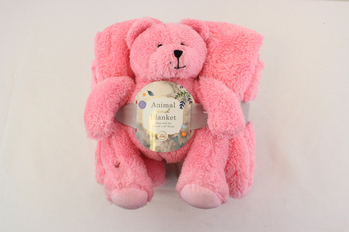 Stuffed Animal & Blanket Set