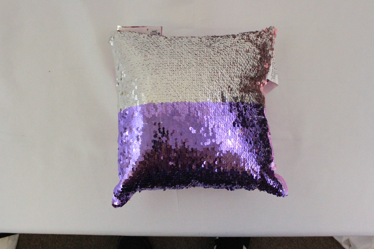 Double Sided Sequin Throw Pillow