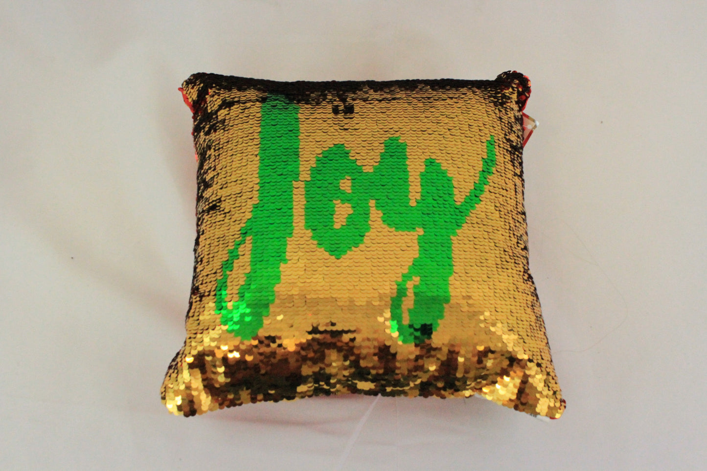 Two Sided Sequin Holiday Pillows
