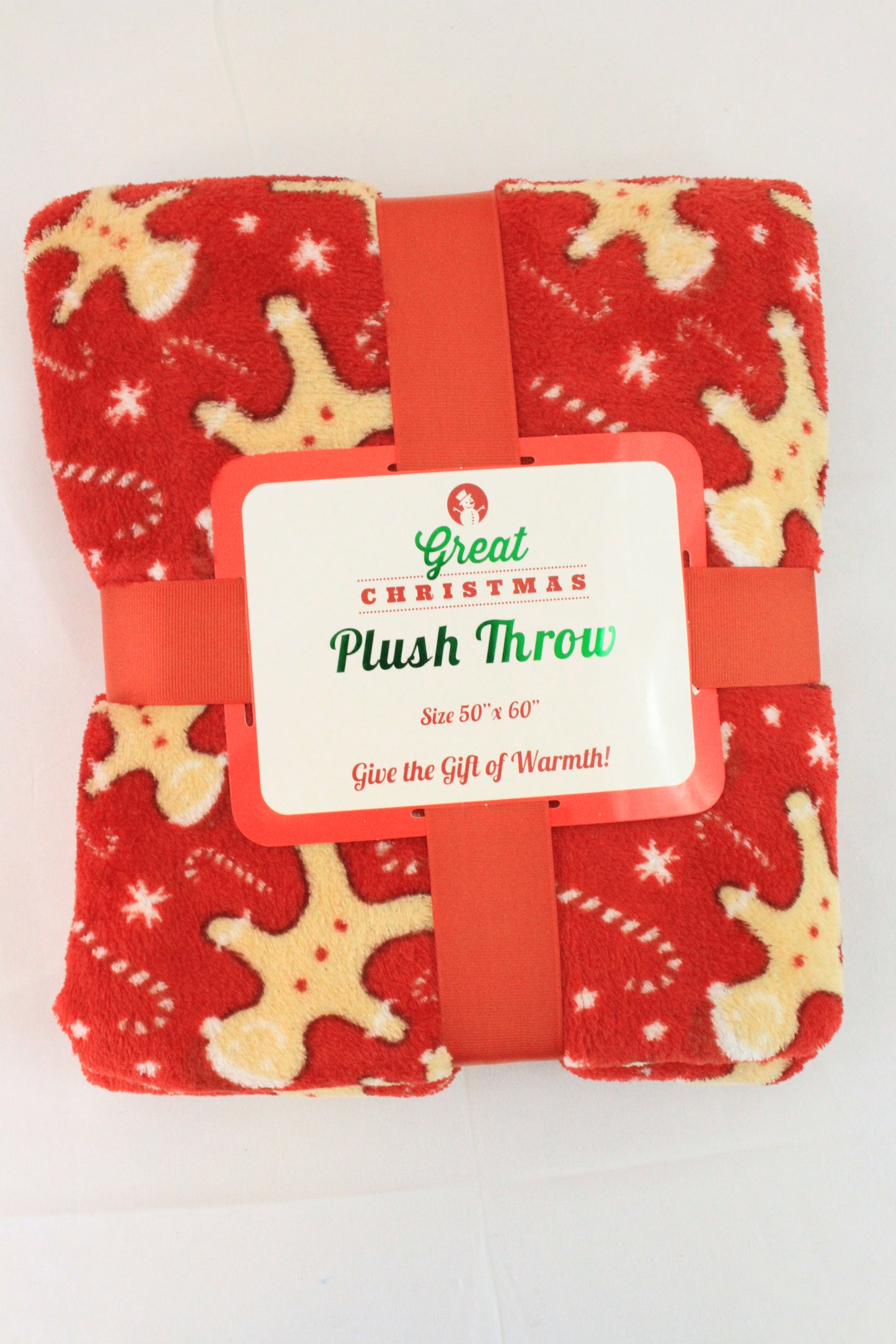 Great Christmas Plush Throw