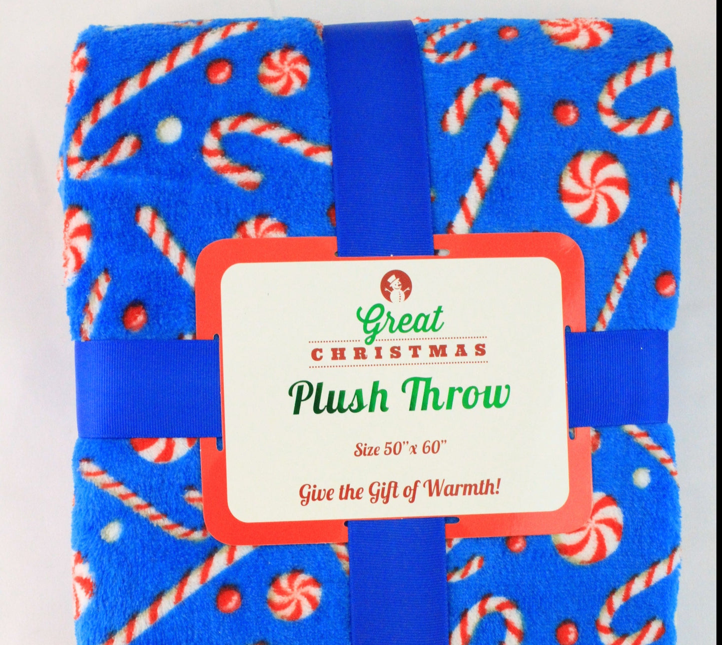 Great Christmas Plush Throw