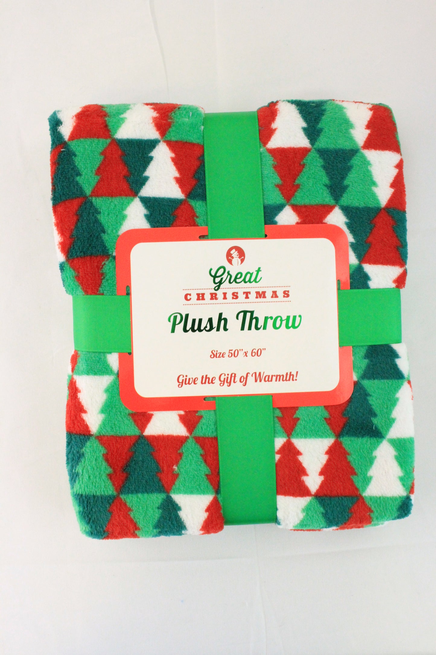 Great Christmas Plush Throw