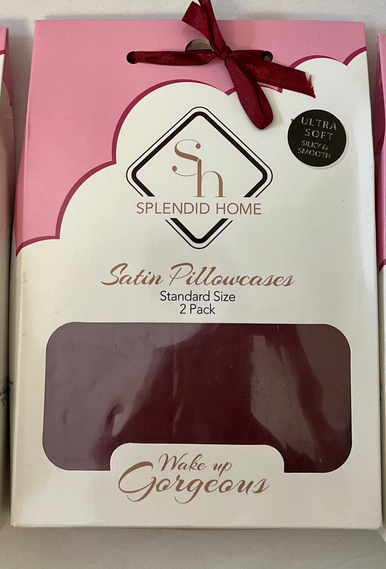 Satin Pillowcase Set 2 Pack