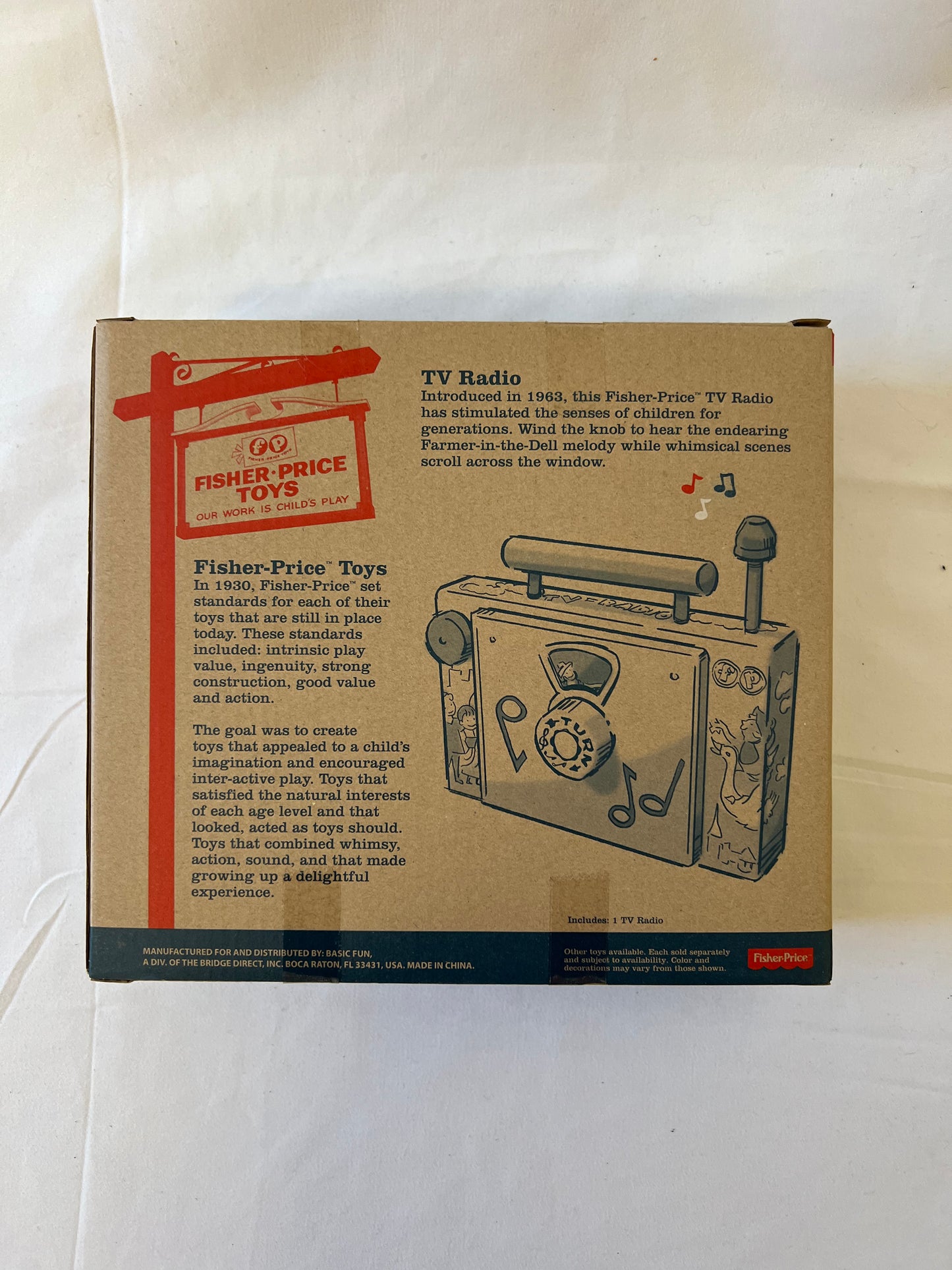 Fisher Price Classic TV Radio