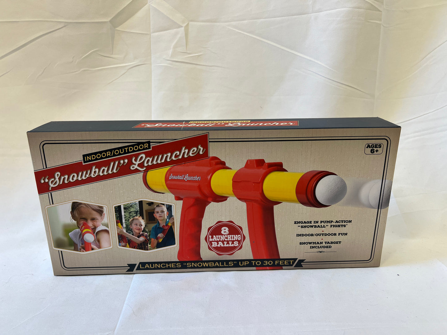 Indoor/Outdoor 'Snowball' Launcher