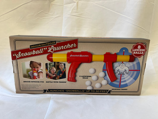Indoor/Outdoor 'Snowball' Launcher