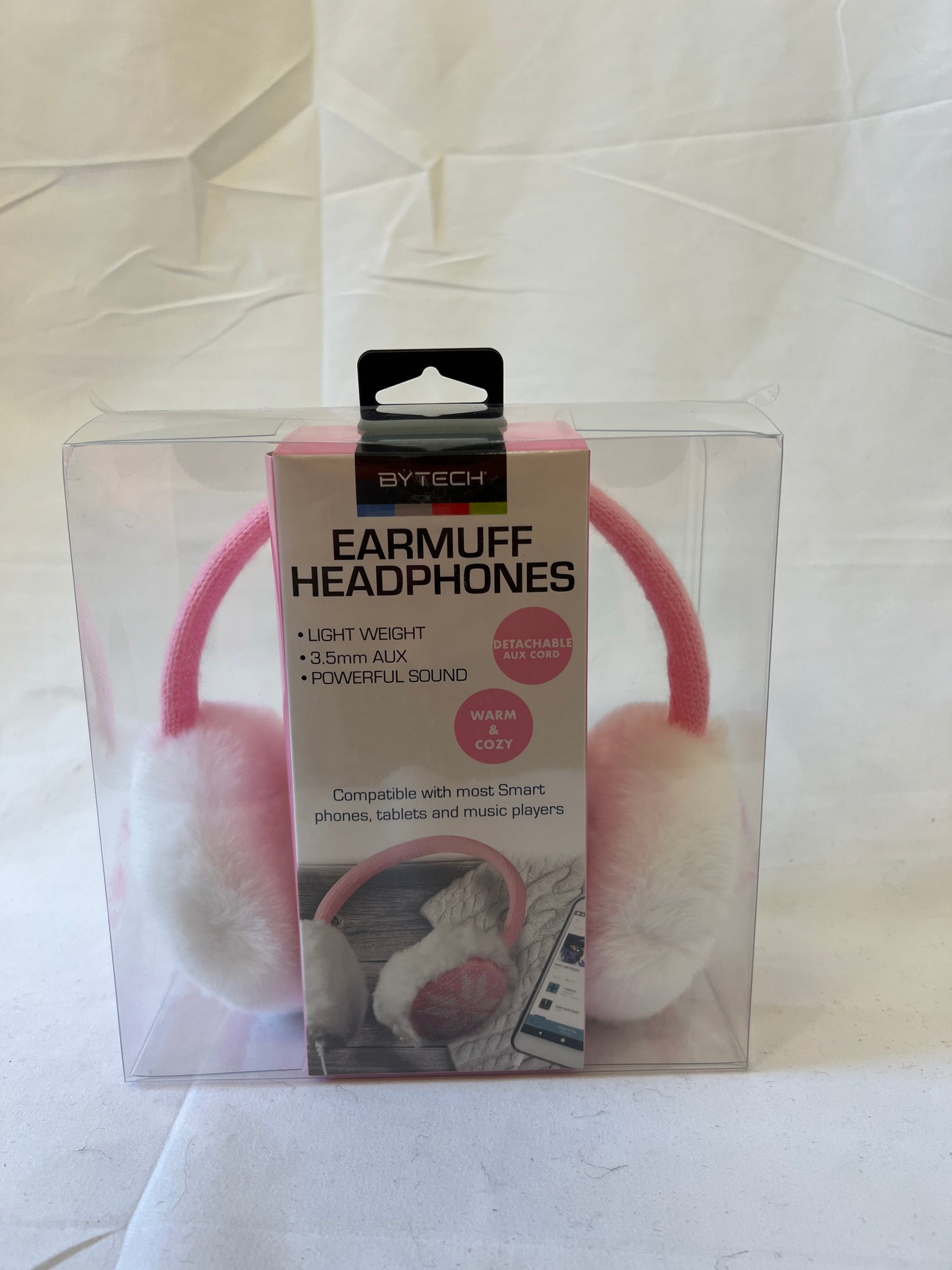 Bytech Snowflake Earmuff Headphones