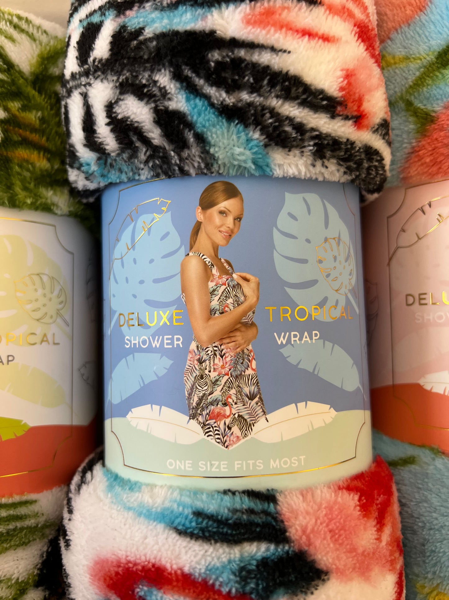 Deluxe Tropical Shower Wrap
