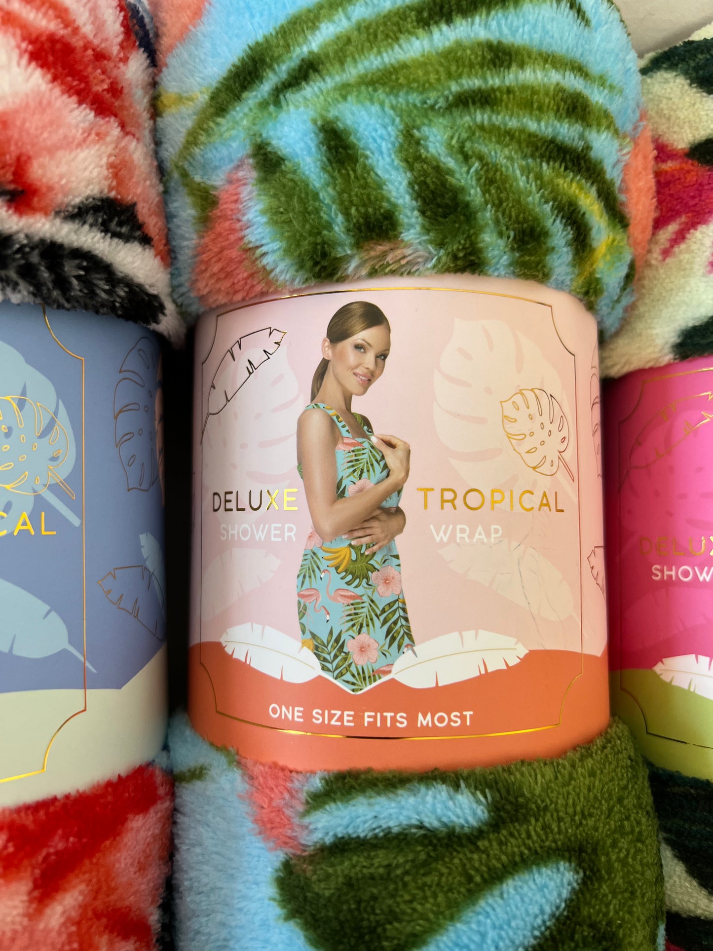 Deluxe Tropical Shower Wrap