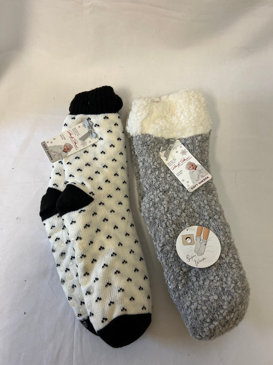 Marilyn Monroe Lounge Socks- Soft Sherpa