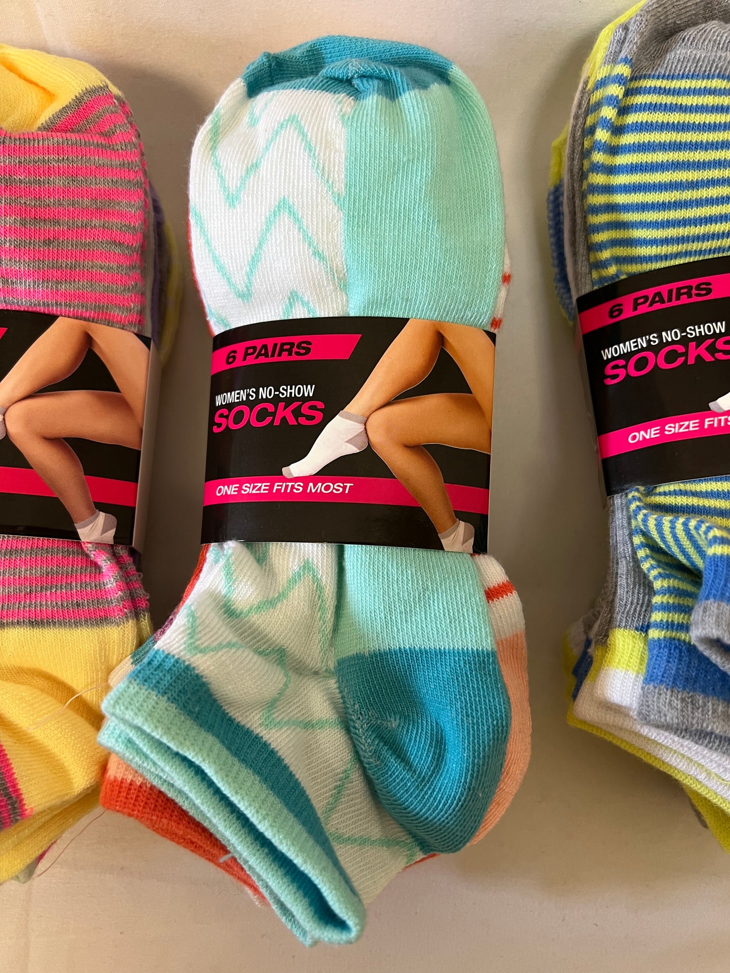 Women's No-Show-Socks Pack