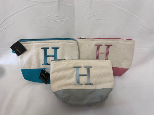 Monogrammed Cosmetic Pouch- Variety